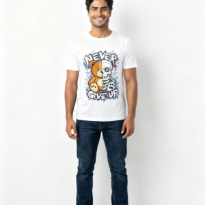 Never Give Up Regular Fit T-shirt